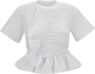Cecilie Bahnsen T-Shirts - Dames - T-shirts - Wit - XS - Tops