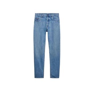 Prada Straight Fit Jeans, male, Blue, W30, Classic Straight Leg Denim Jeans