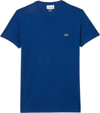 Lacoste Heren Pima Katoen T-Shirt (Donkerblauw)