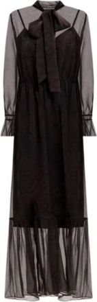 Twinset Mujer, Vestidos, Negro, Talla: XS