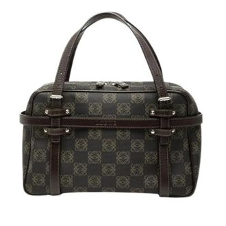 Loewe Pre-owned Handbags, female, Brown, Size: ONE SIZE Pre-owned Canvas Handbag