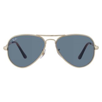 Ray-Ban Ray Ban Aviator Max Blue Pilot Unisex Sunglasses RB3925 001/R5 58