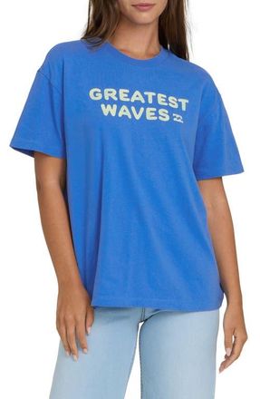 Billabong 73 Greatest Waves Graphic T-Shirt in True Blue at Nordstrom, Size X-Small