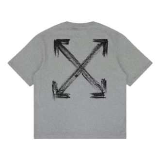 Off-white Chalk Arrow Fit T-Shirt Heather Grey 44OWOS26T065030