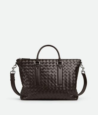 Bottega Veneta Business Intrecciato Soft Bag