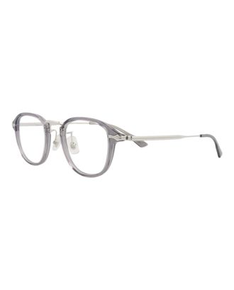 Montblanc Montblanc Mens 48 mm Grey Silver Eyeglasses