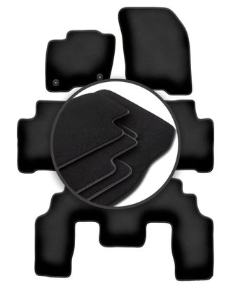 OEM Alfombrillas Premium Para Ford S-max Mk2 7 Plazas (2015-)