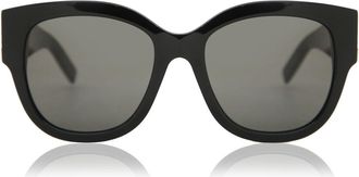 Saint Laurent SL M95/F Asian Fit 001 Womens Sunglasses Black Size 56 - Free RX Lenses - Free RX Lenses