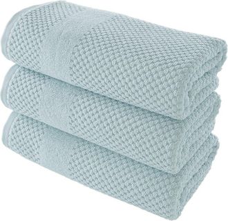 Alexis Alexis Antimicrobial Honeycomb Bath Towel Pack Of 3