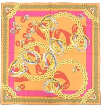 Cartier Pre-owned Silk Scarf - Dames - Vintage Accessoires - Veelkleurig - ONE Size - Vintage
