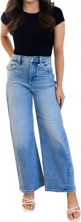 Pistola Denim Kyra High Rise Bowed Ankle Jeans In Blue
