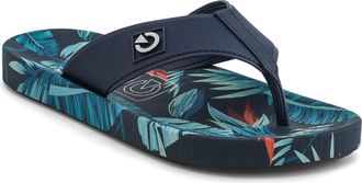 Cartago Mens Maresias Flip Flop In Black/blue