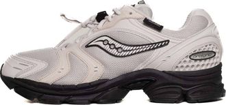 Saucony Mens Progrid Triumph 4 Shoes In White/sand