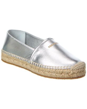 Ferragamo Dnu Pack Ferragamo Alma Leather Espadrille