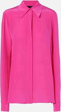 Costarellos Keltie silk crepe de chine shirt