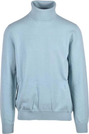 Alpha Studio Dolcevita - Heren - Cashmere truien - Blauw - M - Kasjmier - Truien & Vesten