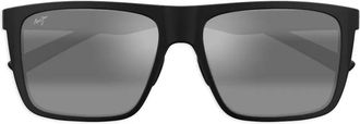 Maui Jim Occhiali da sole Honokalani squadrati - Nero