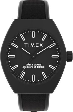 Timex Mens Eco-ceramic Black Dial Watch