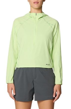 Mountain Hardwear Sunshield UPF 50+ Hoodie in Frozen In Lime at Nordstrom, Size X-Large