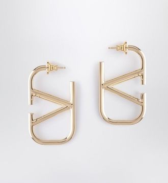 Valentino Garavani VLogo Signature gold-tone earrings