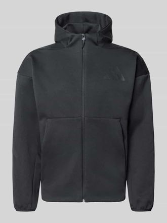 adidas Sweatjacke mit Kapuze in Black, Gr&ouml;&szlig;e XXL