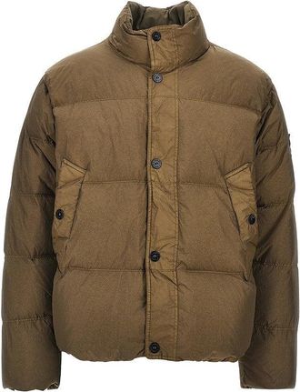 Stone Island Garment Dyed Crinkle Reps Ny down jacket Man XL
