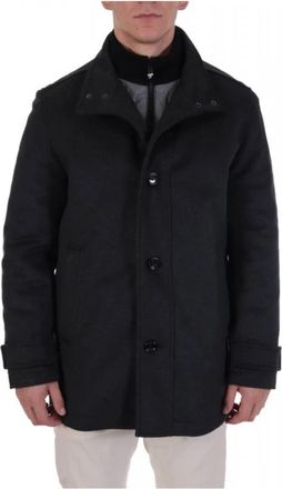 HUGO BOSS Half Coat Coxtan 11 - Heren - Winterjassen - Grijs - 2XL - Jassen
