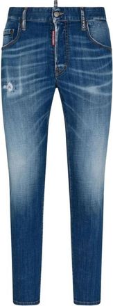 Dsquared2 Skater Jeans - Heren - Slim Fit Jeans - Blauw - S - Katoen - Jeans