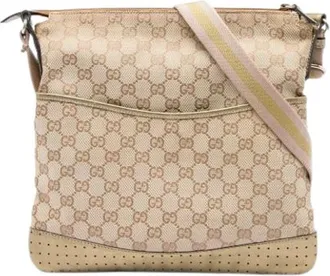Gucci Borsa Crossbody Vintage Pre-owned - - Pre-owned - Donna - Beige - ONE SIZE