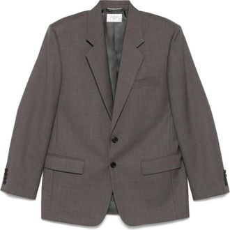 Saint Laurent Blazers, male, Brown, Size: XL Chic Jackets for Stylish Outfits