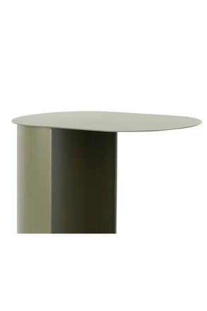 Present Time Leitmotiv Side Table Set Riqueza Oval - Luxury Green