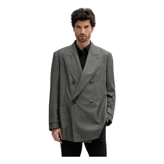 Emporio Armani Hombre, Chaquetas, Gris, Talla: M