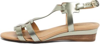 Tod's Sandali metallizzati in pelle 130mm - Argento