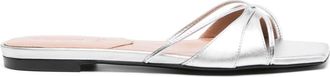 D'accori Lust leather sandals - women - Calf Leather/Calf Leather/Calf Leather - 36.5 - Silver