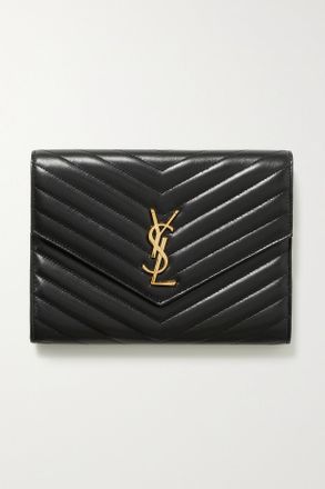 Ysl black envelope clutch sale