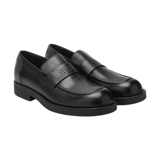 Maison Margiela Mocasines con logo en relieve - Shoes - Hombre - Negro - 40 EU