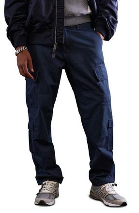 Alpha Industries ACU Straight Leg Cargo Pants in Replica Blue at Nordstrom, Size 28 X 32