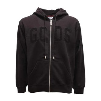 GCDS Gcds, Heren, Sweatshirts & Hoodies, Zwart, Maat: S
