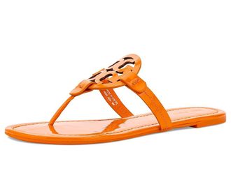 Tory Burch Miller Womens Shoes Orange Citrus : 10.5 M, Leather