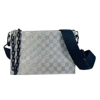 Louis Vuitton Pre-owned Fur louis-vuitton-bags - Heren - Pre-owned - Grijs - Maat: ONE Size Leer