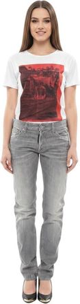 Dsquared2 Grey Slim Mid Rise Jeans