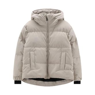 F.lli Campagnolo Giacca con Cappuccio Fisso e Ghetta Interna - - Sport - Uomo - Beige - S