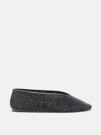 Le Monde Beryl Womens Luna Slipper In Black Crystal