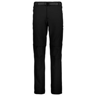 F.lli Campagnolo Zip Off Stretch Pant Zip-Off-Hose f&uuml;r Herren | schwarz