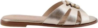 Pinko Slider - Dames - Sandalen - Grijs - 41 EU - Schoenen