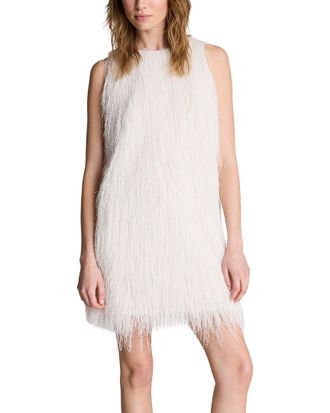 Kenneth Cole Fringed Mini Dress