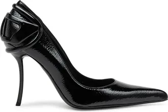 Diesel Schoenen, Dames, Zwart, 37 EU, Leer, D-Ten Half
