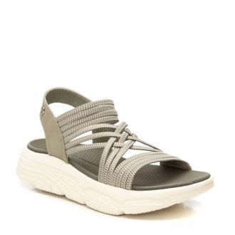 Xti Womens 14410002 Sandal In Khaki