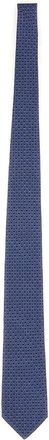 Ferragamo Tie With Logo Print