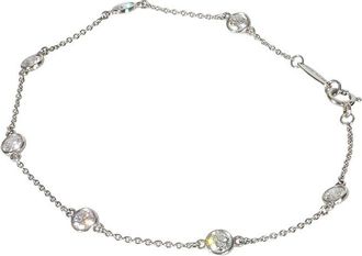 Tiffany & Co. Elsa Peretti Diamond By The Yard Platinum 1.14 ct. tw. Diamond Bracelet (Authentic Pre-Loved)